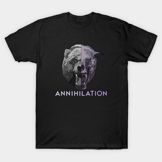 Mutated Bear (with title) T-Shirt by SpareFilm